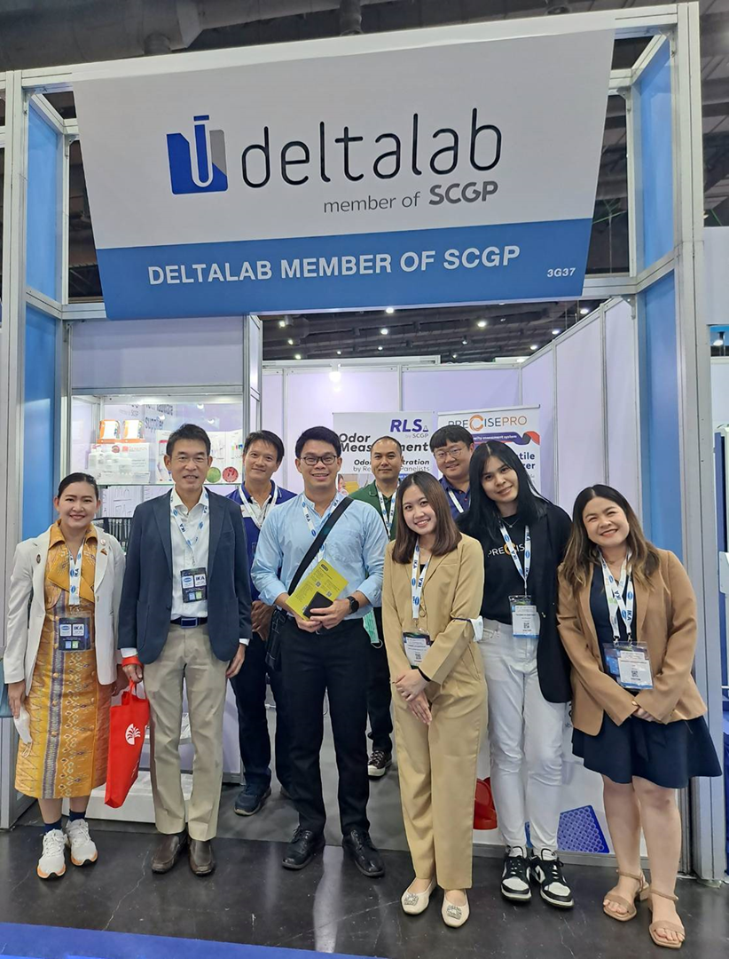 Healthcare Supplies team at Thailand Lab 2024 showcasing expertise and innovation in medical equipment