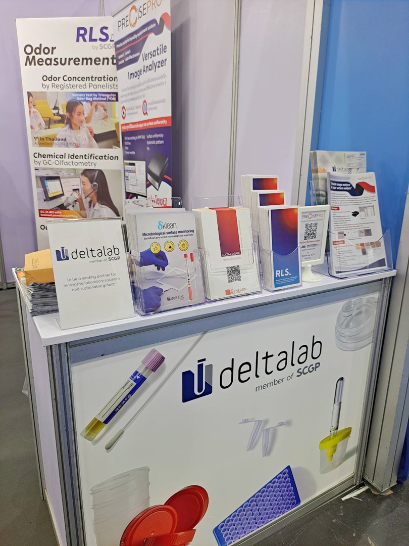 Healthcare Supplies team at Thailand Lab 2024 showcasing expertise and innovation in medical equipment