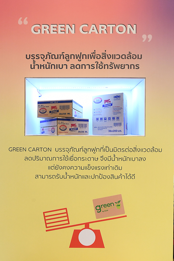 Fest paper straws from SCGP are selected by Thai-Denmark, the first UHT milk  that uses Paper Straws from Thai manufacturer for better and more sustainable environment