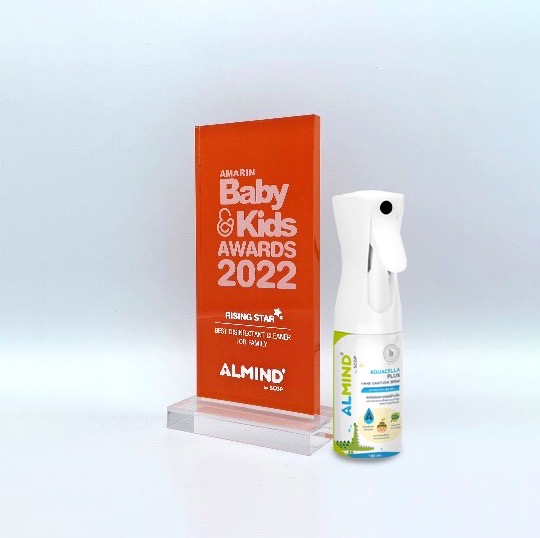 ALMIND by SCGP receives the Rising Star Award from Amarin Baby& Kids Awards 2022, reaffirming confidence and safety for babies