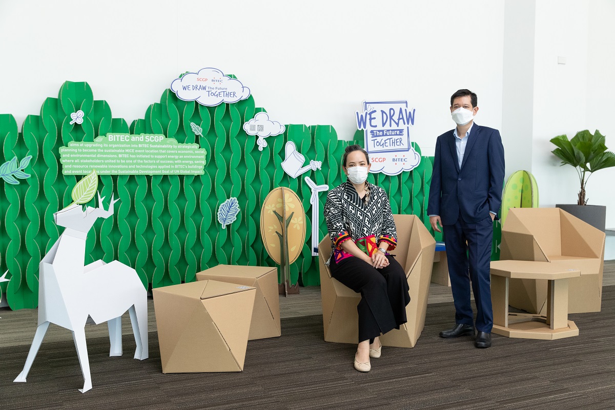 BITEC x SCGP ดัน Circular Way เข้าสู่ธุรกิจไมซ์  เน้นแนวทางบริหารเพื่อความยั่งยืน