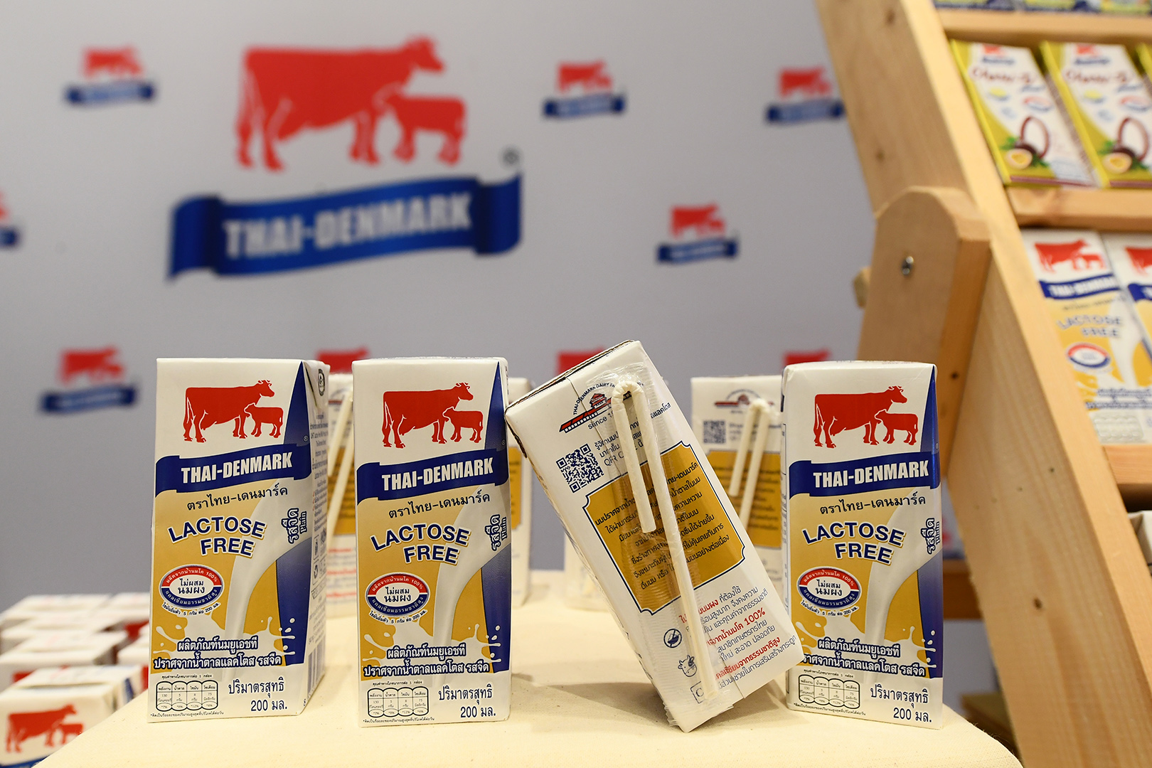 Fest paper straws from SCGP are selected by Thai-Denmark, the first UHT milk  that uses Paper Straws from Thai manufacturer for better and more sustainable environment