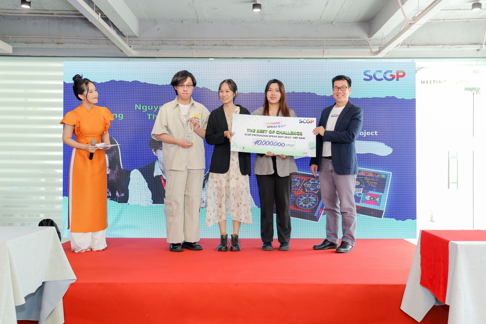 SCGP honored sustainable packaging design ideas at the final round of the competition ‘SCGP Packaging Speak Out 2022 - Vietnam’