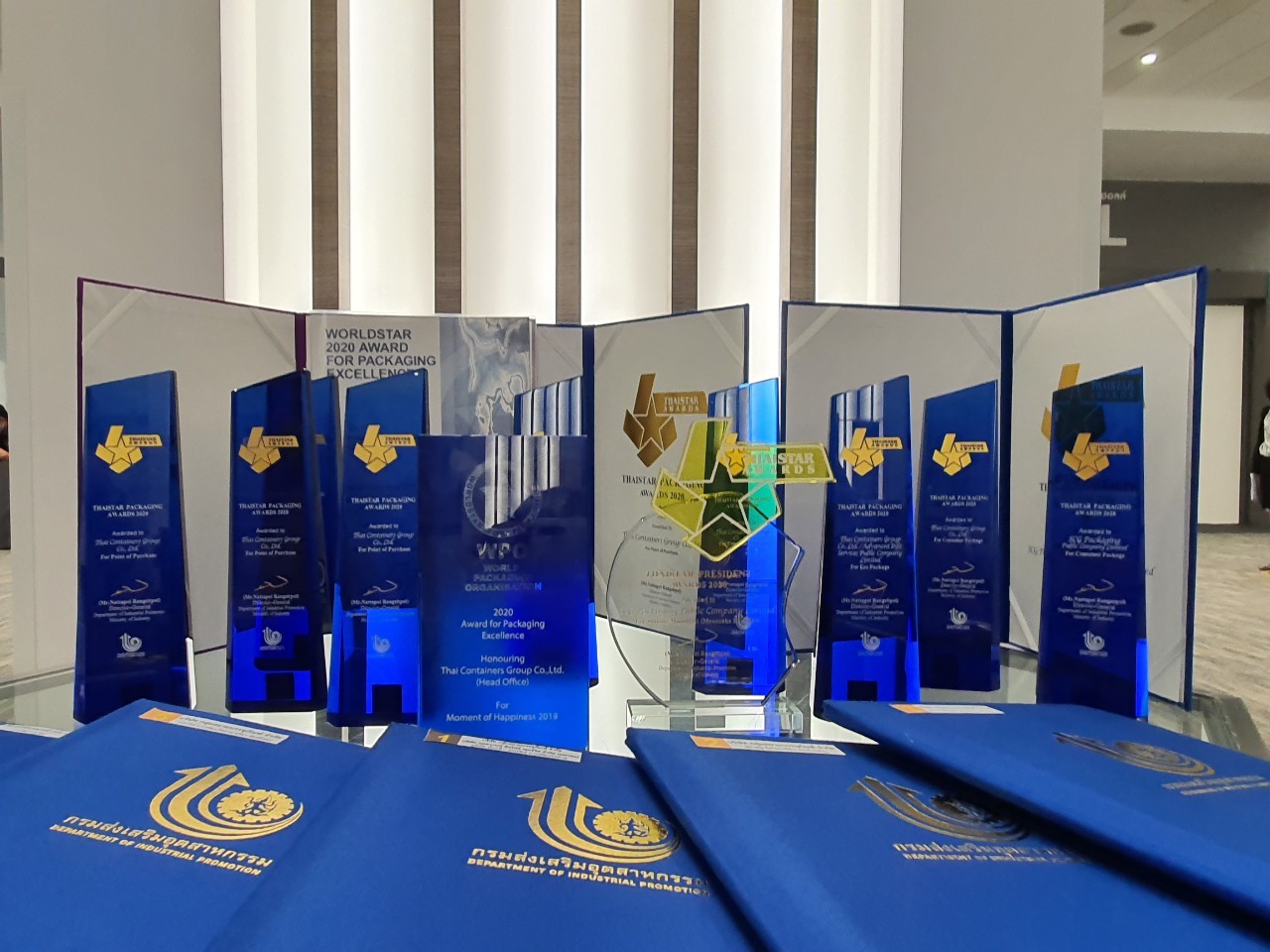 SCGP Team of designers won packaging design awards from  WorldStar Awards 2020 and ThaiStar Packaging Awards 2020