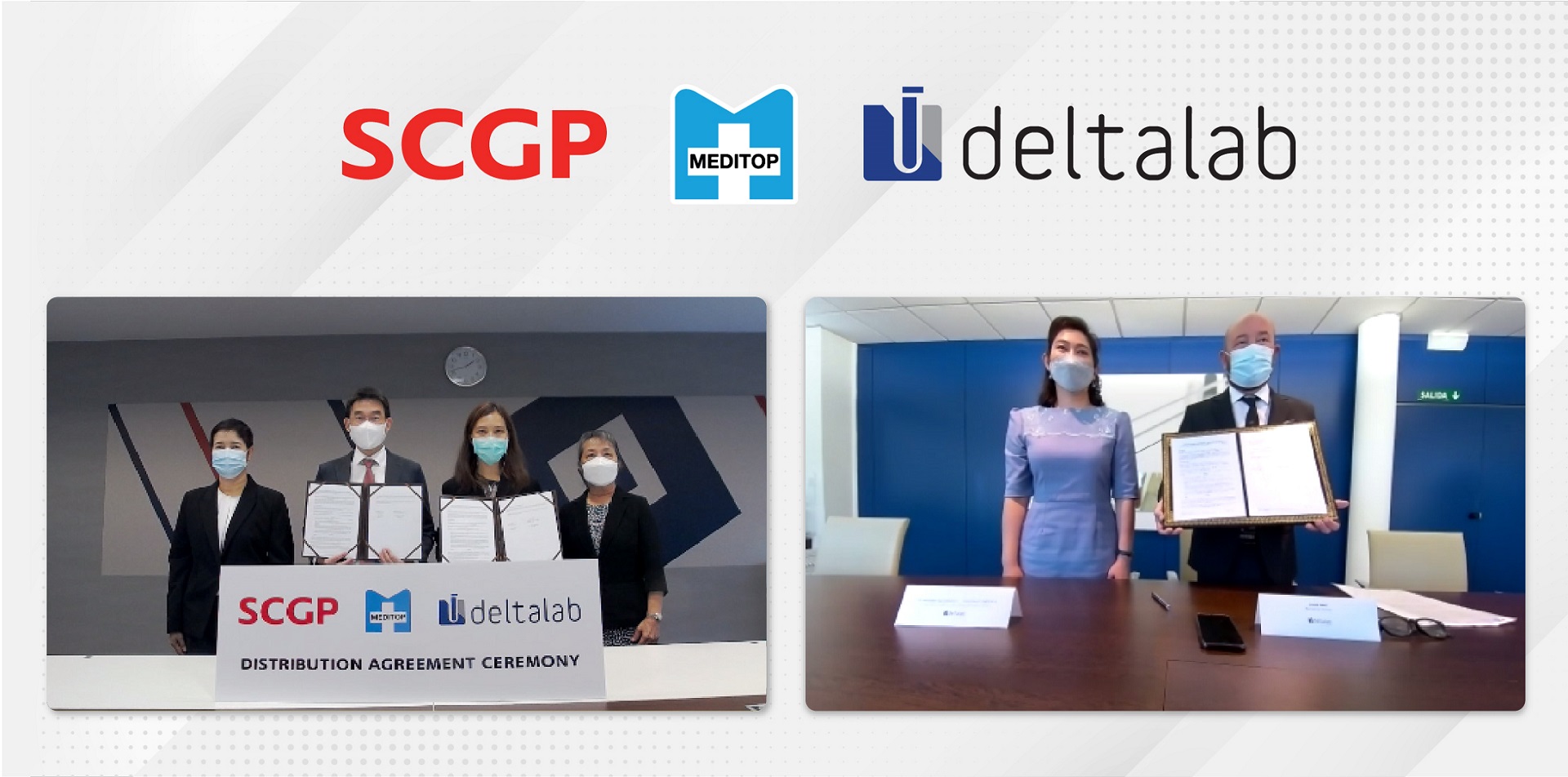 Deltalab S.L. ใน SCGP ร่วมกับ Meditop เดินหน้าผลักดันธุรกิจ Healthcare มุ่งสู่การเติบโตในภูมิภาคเอเชีย