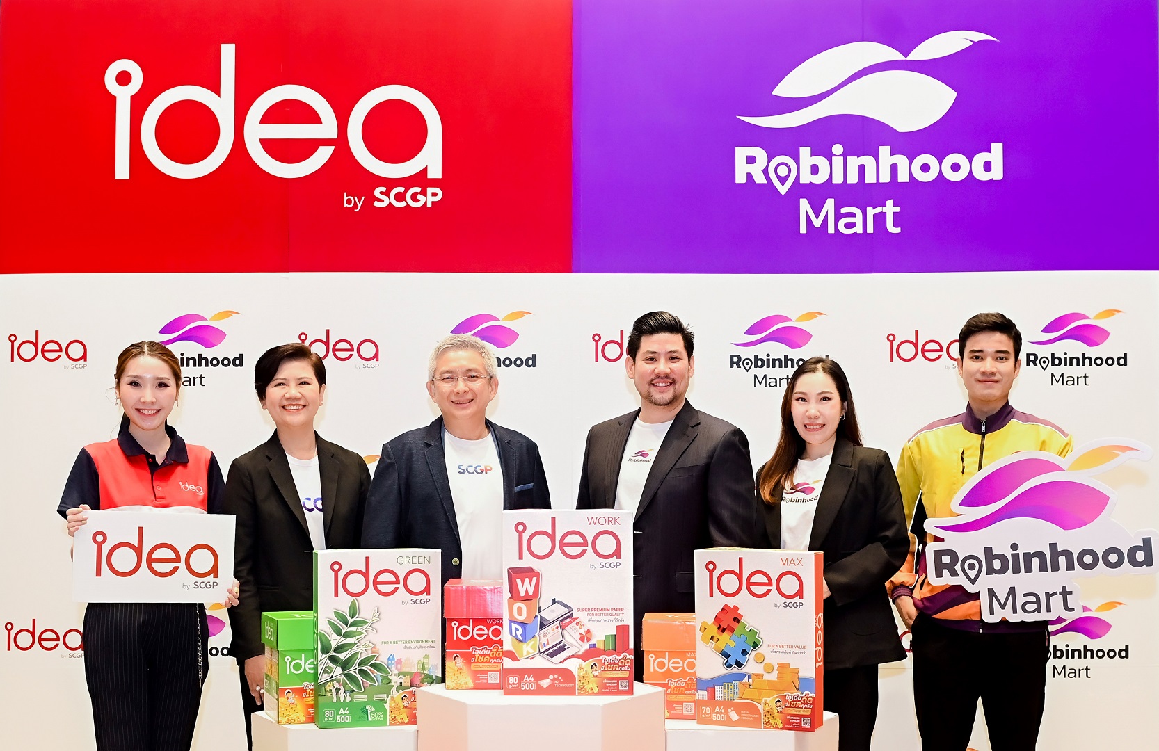 SCGP จับมือ Robinhood เพิ่มช่องทางจำหน่ายผ่าน Robinhood Mart  ตอบโจทย์ความสะดวกสบายให้ผู้บริโภค