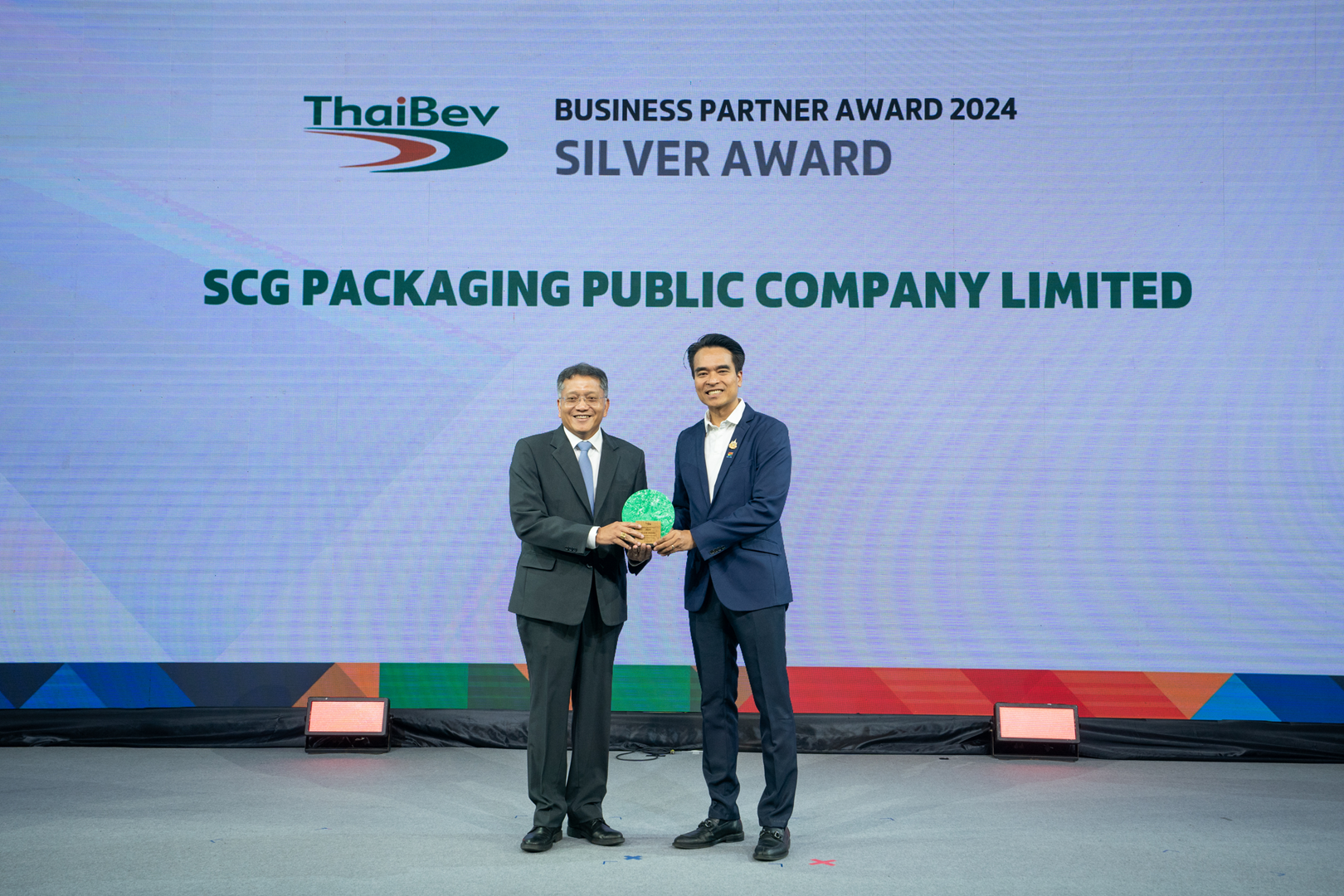 SCGP receives two awards at the Business Partner Award 2024,  ensuring a strong partnership focused on sustainability