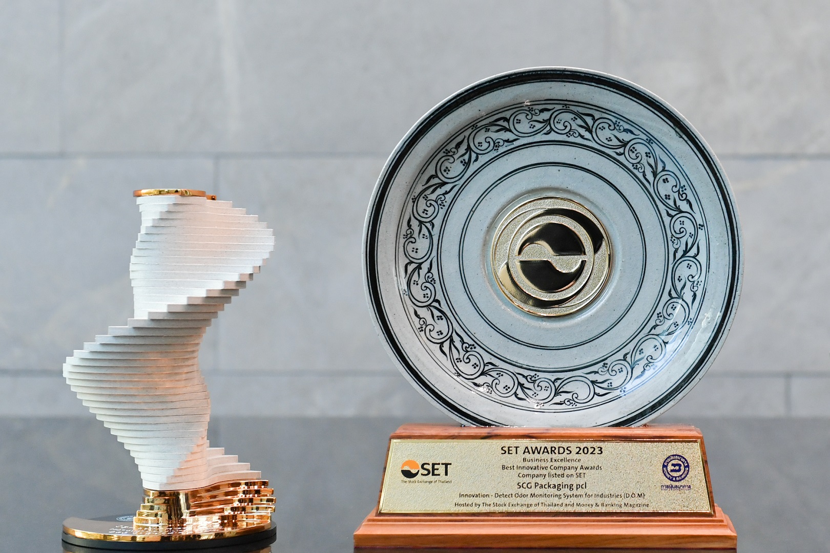 SCGP Received Best Sustainability Awards and Best Innovative Company Awards from SET