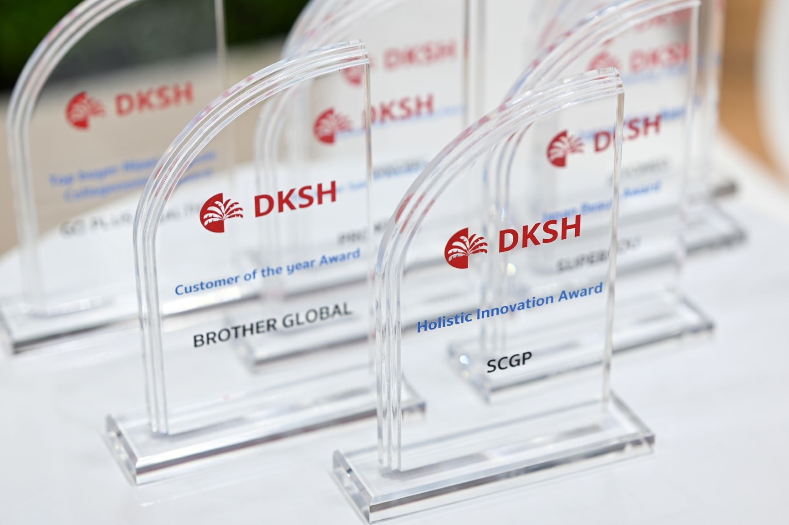 HOLIS by SCGP received an award from DKSH for product development using probiotic microorganisms from Morinaga