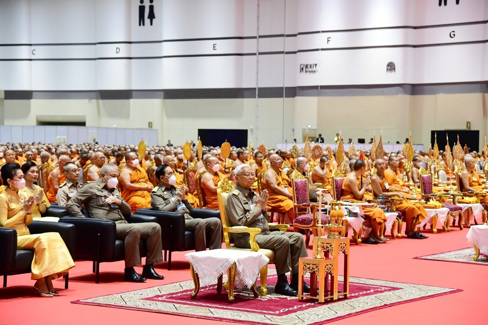 Fest by SCGP provided foodservice packaging for “the 4th Dhamma Sermon Across Four Regions of Thailand (Central Region)”, held in honor of His Majesty the King on the royal occasion of His Majesty's Sixth-Cycle Birthday Anniversary, July 28, 2024.