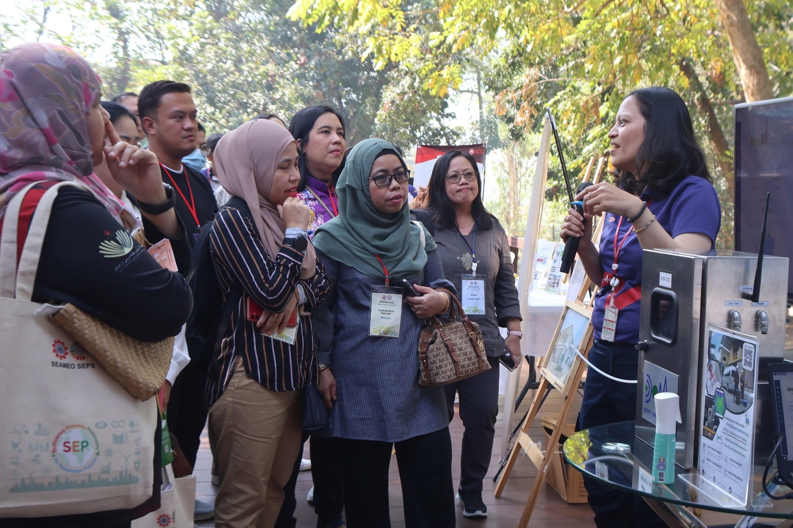 SCGP took part in sharing knowledge and operations on sustainability with the 7 ASEAN member countries from SEAMEO