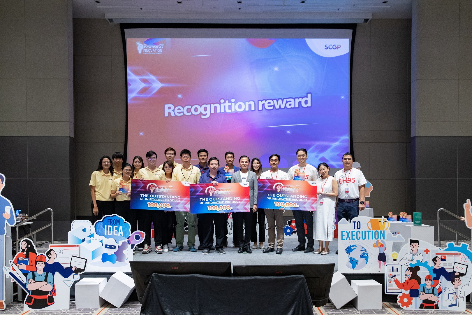 SCGP empowers employees by creating innovations for sustainable growth through 