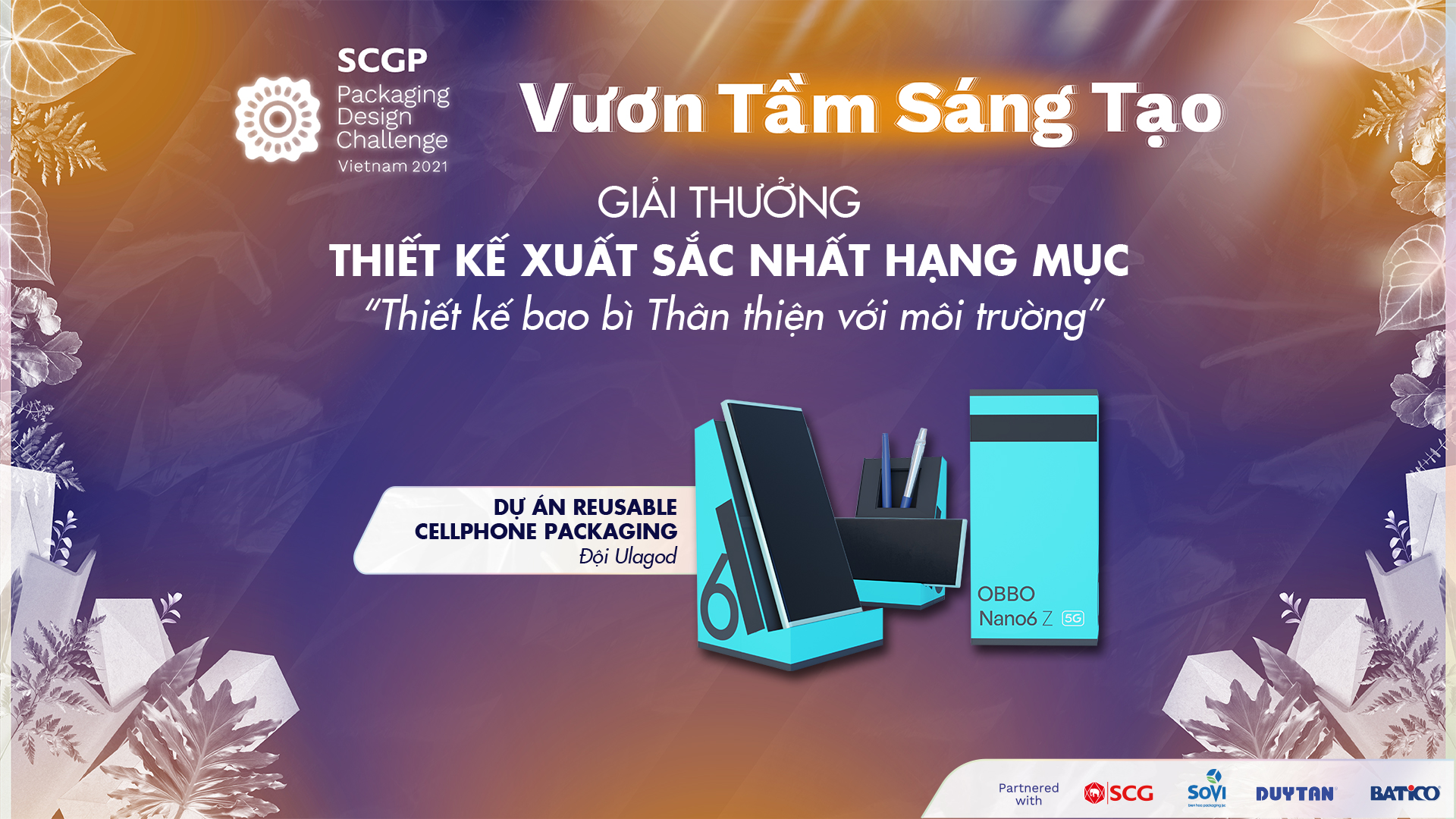 Announcement: The Best of Challenge of SCGP Packaging Design Challenge Vietnam 2021