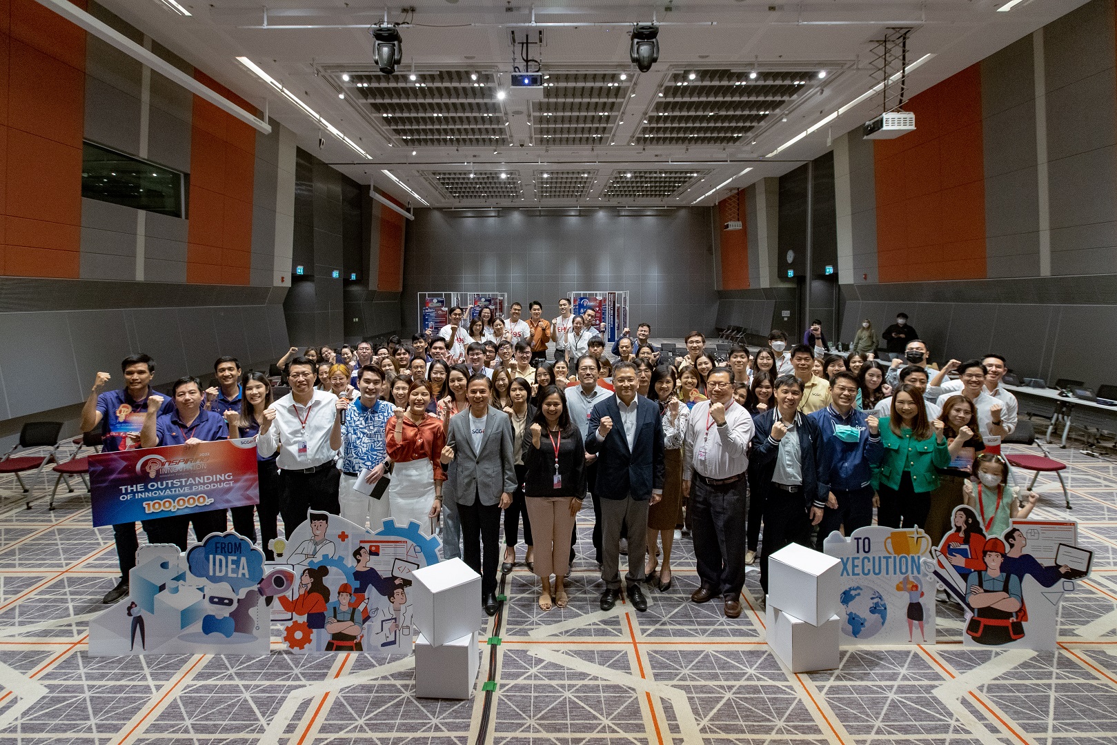 SCGP empowers employees by creating innovations for sustainable growth through 