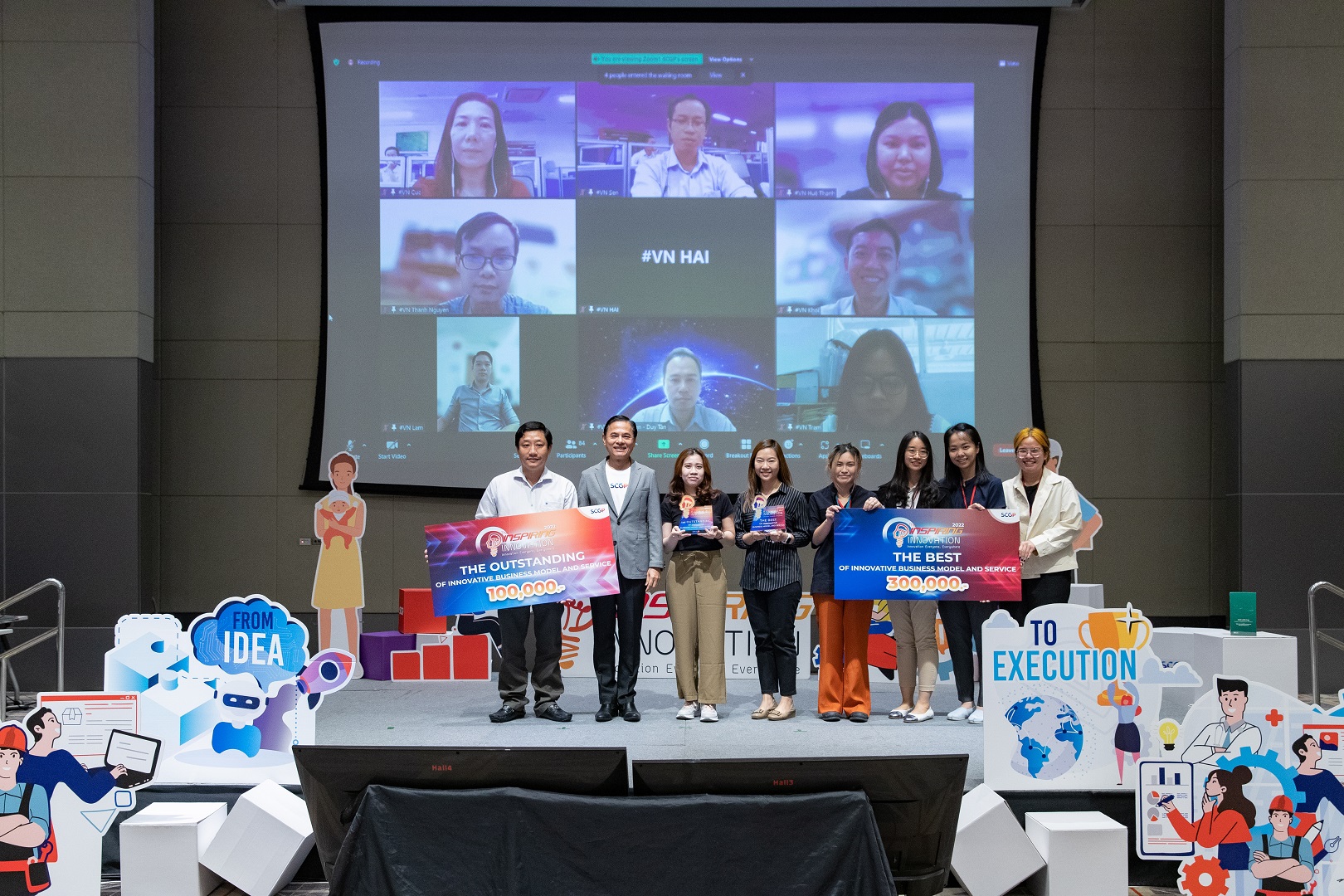 SCGP empowers employees by creating innovations for sustainable growth through 