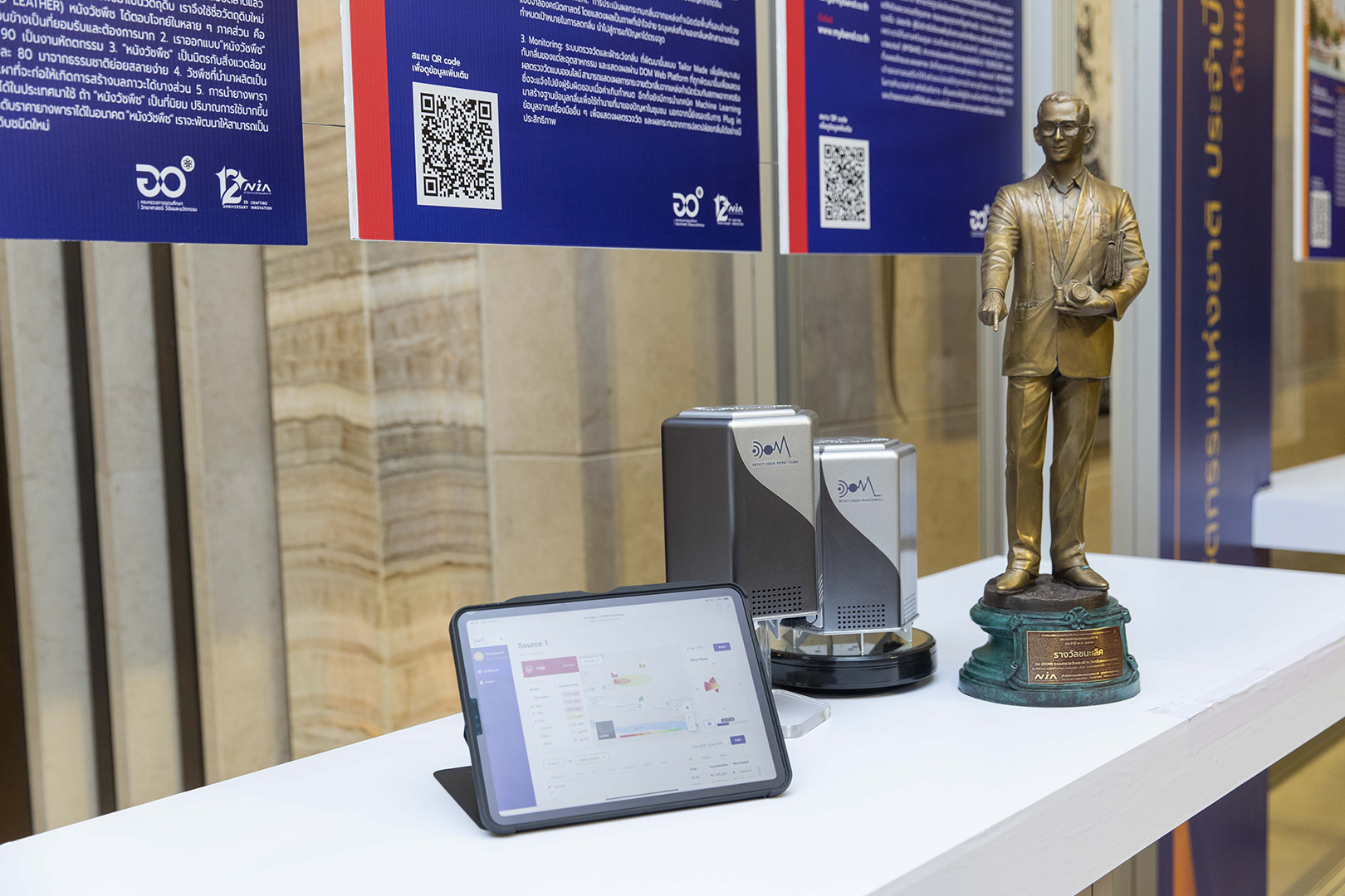 SCGP wins National Innovation Awards 2020 in category of Product and Service Design from Detect Odor & Monitoring (DOM)