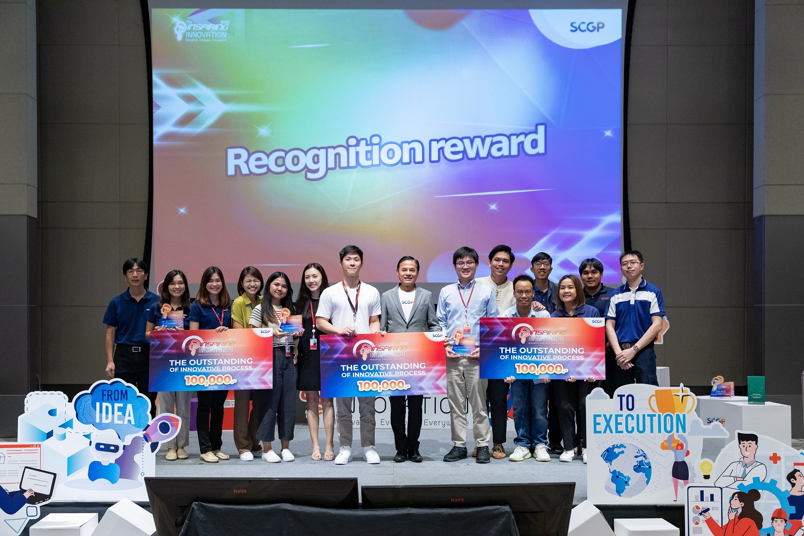 SCGP empowers employees by creating innovations for sustainable growth through 