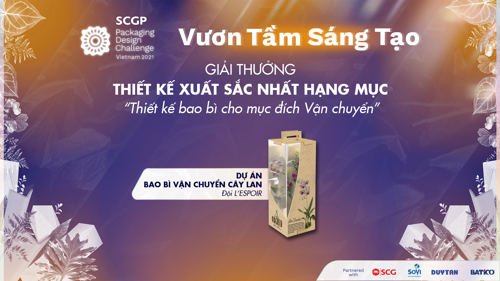 Announcement: The Best of Challenge of SCGP Packaging Design Challenge Vietnam 2021