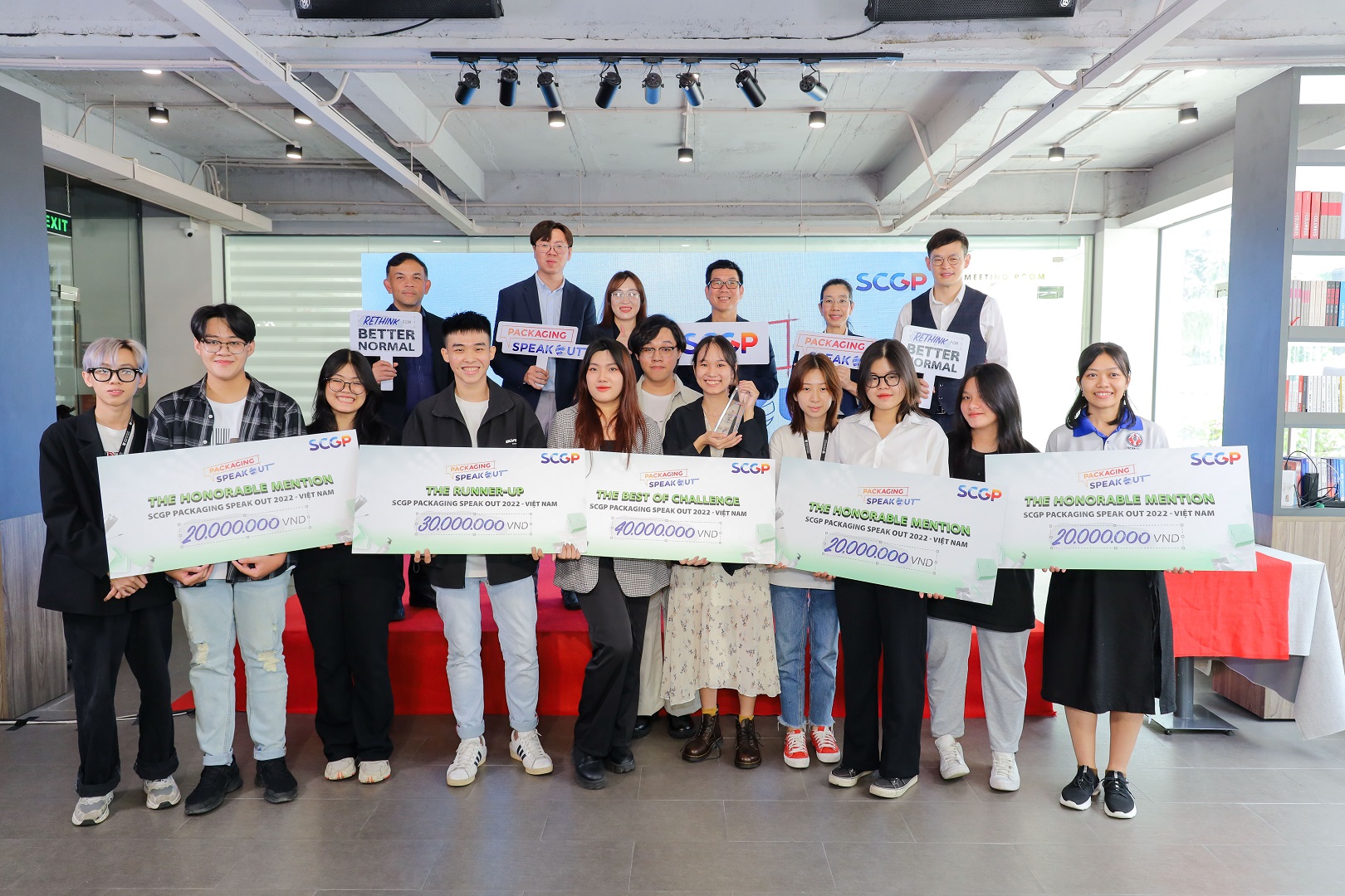 SCGP honored sustainable packaging design ideas at the final round of the competition ‘SCGP Packaging Speak Out 2022 - Vietnam’