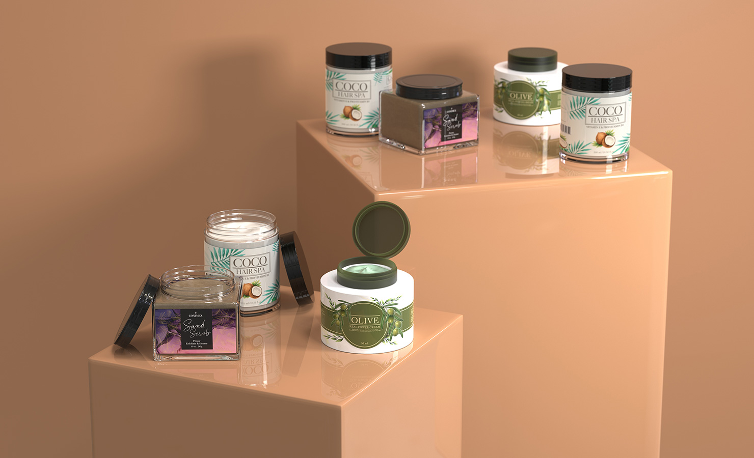 Injection Mold Products (jars, caps / closures)