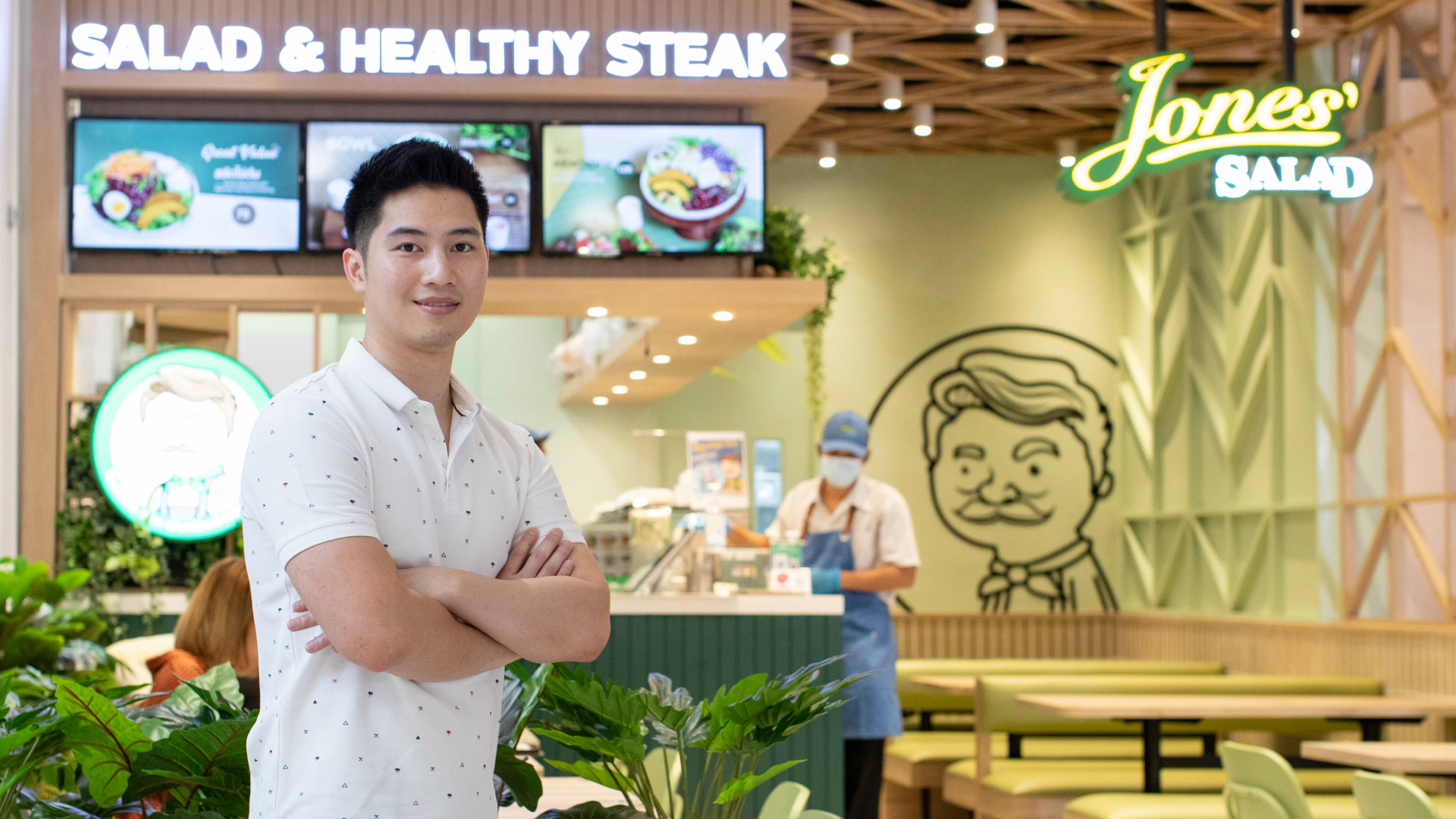 SCGP and Jones' Salad Serves Healthy Food with Green Heart