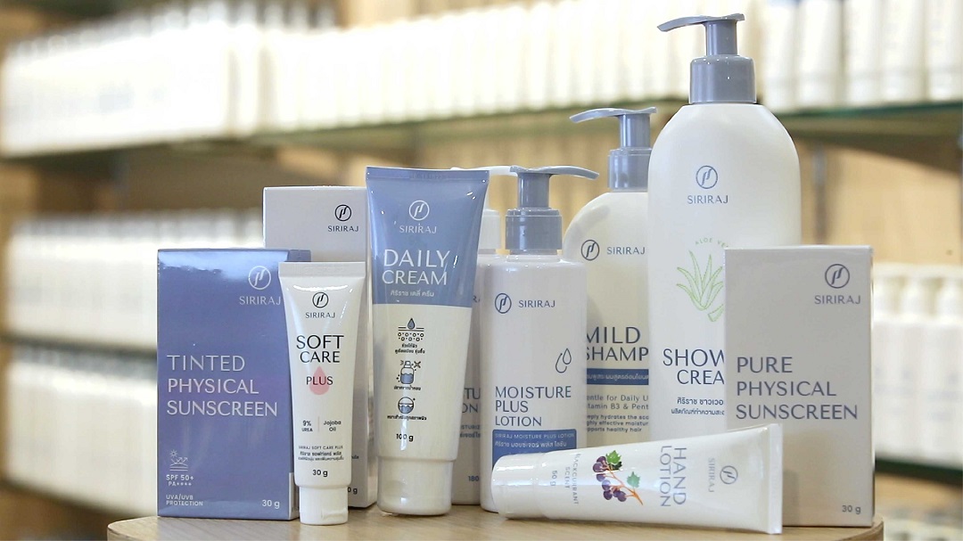 Packaging Gives New Image to Siriraj Cosmetic Products