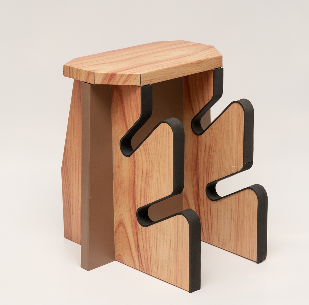 Mini SK8 Shelf: a super-cool, portable paper shelf