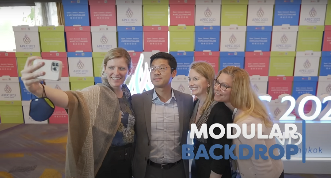 SCGP PROMOTES ESG VIA  PAPER DISPLAYS AT APEC 2022 THAILAND