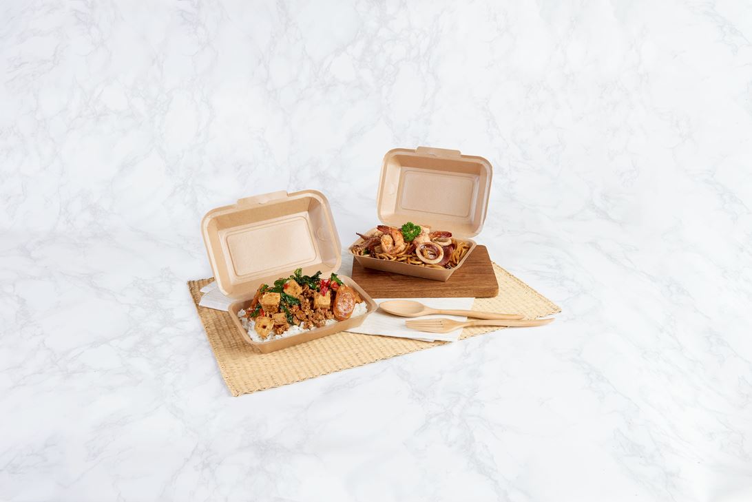 Fest Daily, Brown Paper Food Packaging made of 100% virgin pulp
